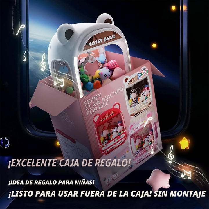 Skirfy Máquinas de garras para niños, juguetes de unicornios para n...