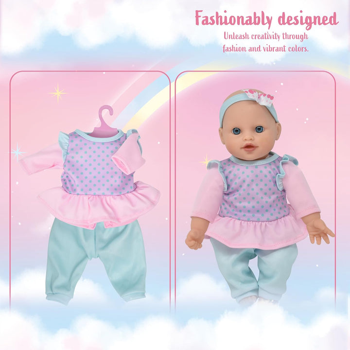 Gift Boutique - Muñeca de bebé de cuerpo suave con ropa en
