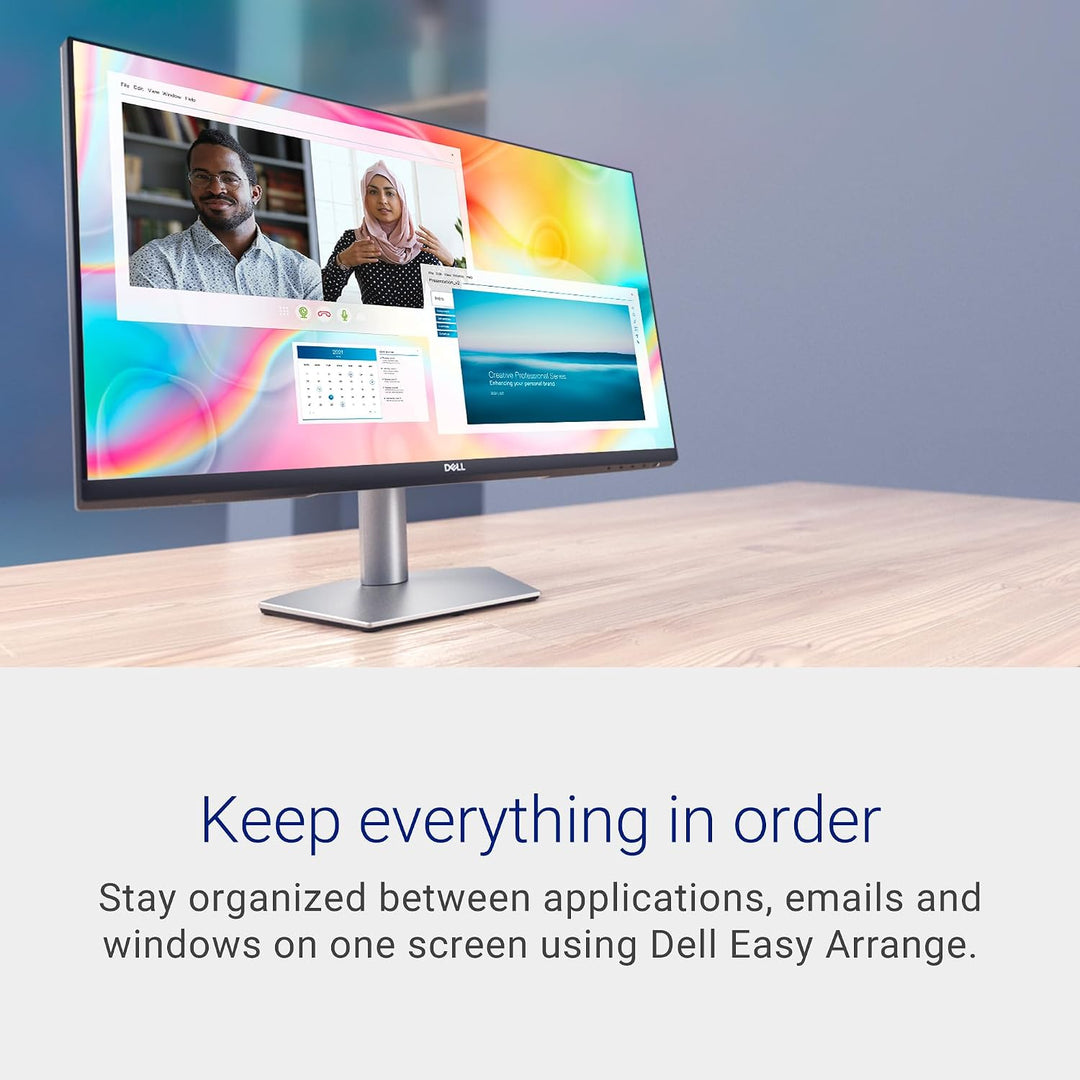 Dell Monitor S2722DC - Pantalla WQHD de 27 pulgadas (2560 x 1440) 7...