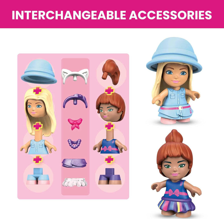 MEGA Construx Barbie - Juego de juguetes de construcción