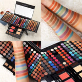 CHARMCODE Juego de paleta de maquillaje cosmético de 190 colores, c...