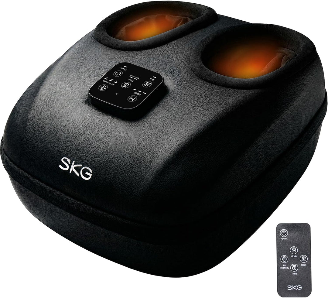 SKG YS100 Shiatsu - Masajeador de pies con calor y control remoto e...