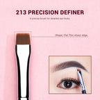 Jessup Juego de Brochas para Cejas de Maquillaje Profesional, 1 piezas