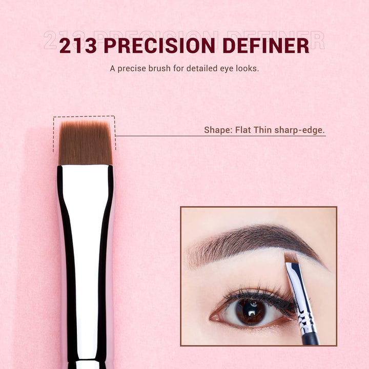 Jessup Juego de Brochas para Cejas de Maquillaje Profesional, Preci...