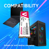 Acclamator Unidad interna de estado sólido SSD NVMe M.2 2280 PCIe G...