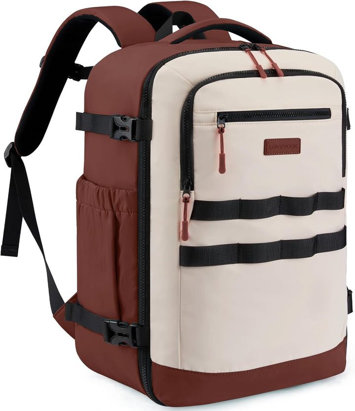 LOVEVOOK Mochila de viaje para computadora portátil para mujer, apr...