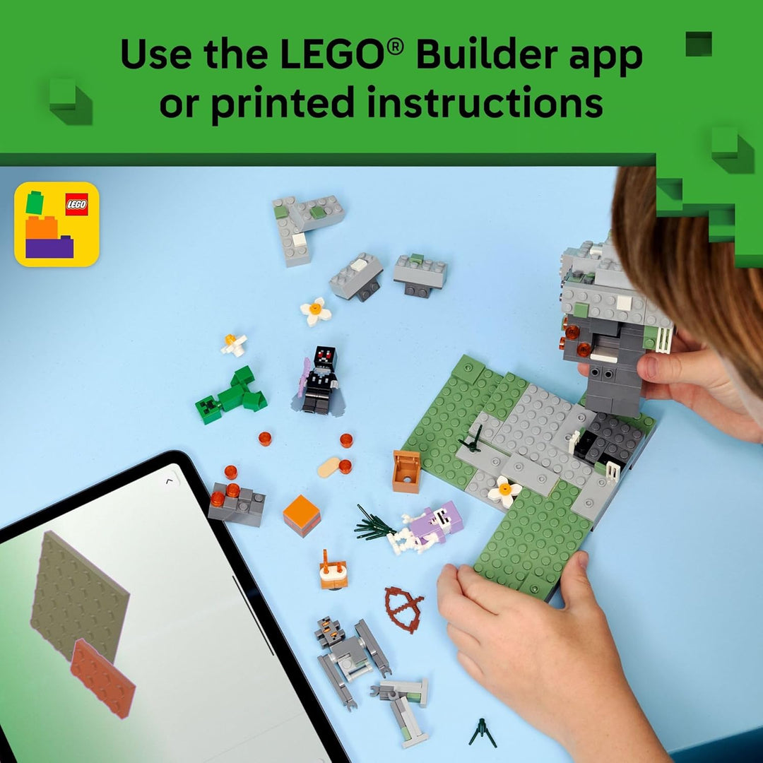 LEGO Minecraft The Pale Garden - Juguete de construcción y