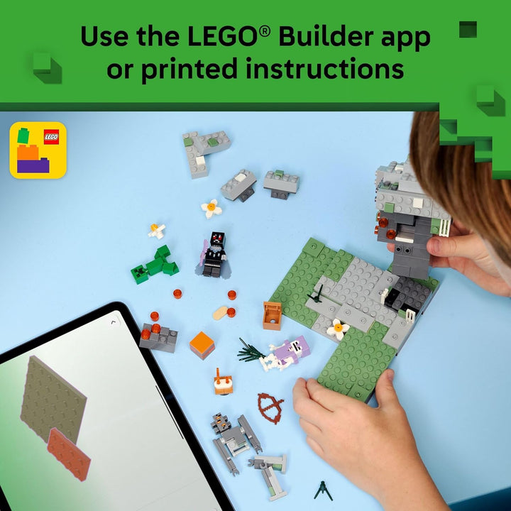 LEGO Minecraft The Pale Garden - Juguete de construcción y