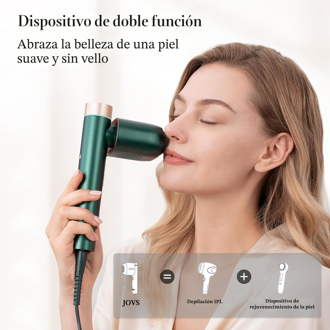 JOVS Depilación láser, [energía 24J] Depilación IPL para mujeres y...