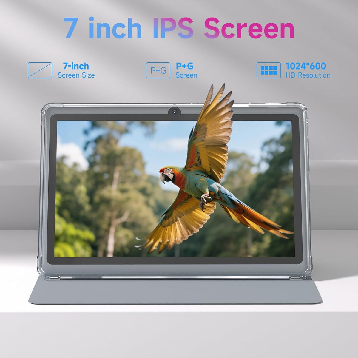 HOTTABLET Tablet de 7 Pulgadas Android 14.0 con Estuche Protector,...