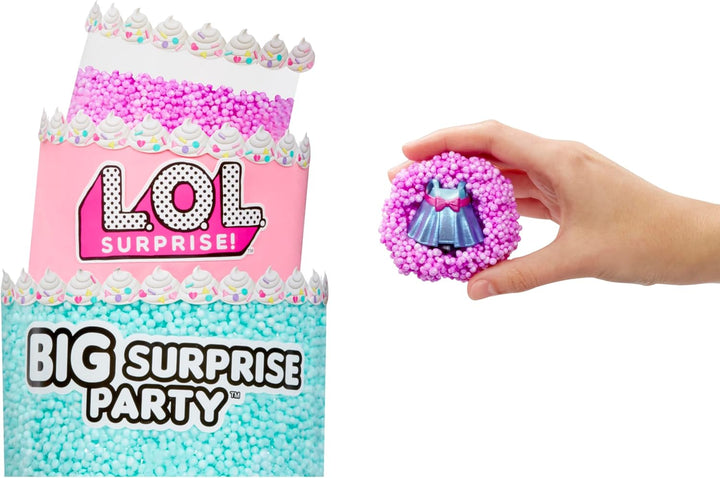 LOL Surprise Big Party con 4 muñecas coleccionables, más de 40 sorp...