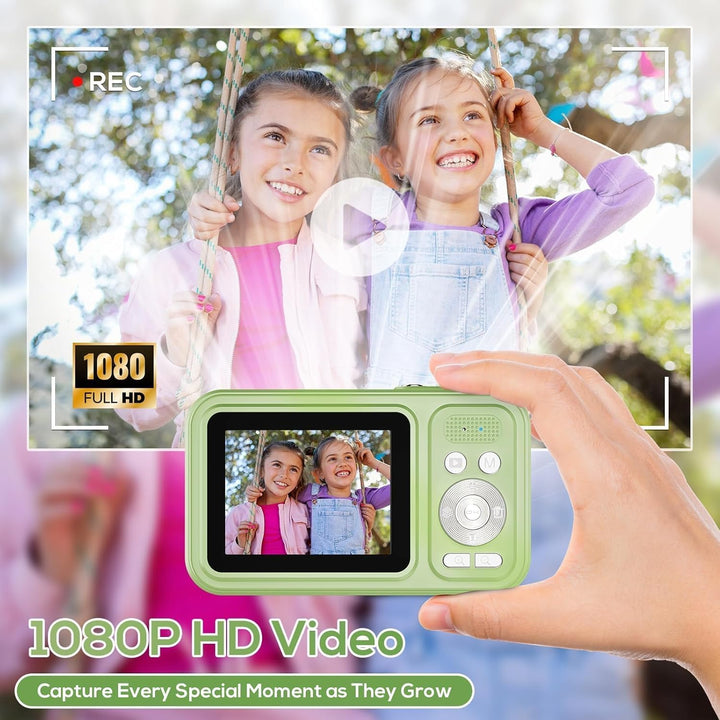 HILDCROA - Cámara digital para niños, cámaras digitales HILDCROA de...