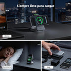 STRONG TriMag Qi2.2 25W 3 en 1 Estación de carga inalámbrica, cargador