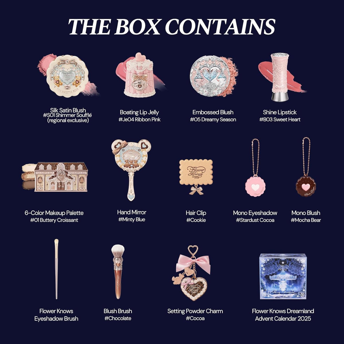 Flower Knows Jan-The Resurgence Vault - Juego de caja de maquillaje