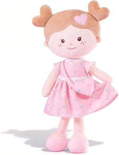Onetoo First Baby Dolls - Muñeco de trapo de felpa suave para niñas...