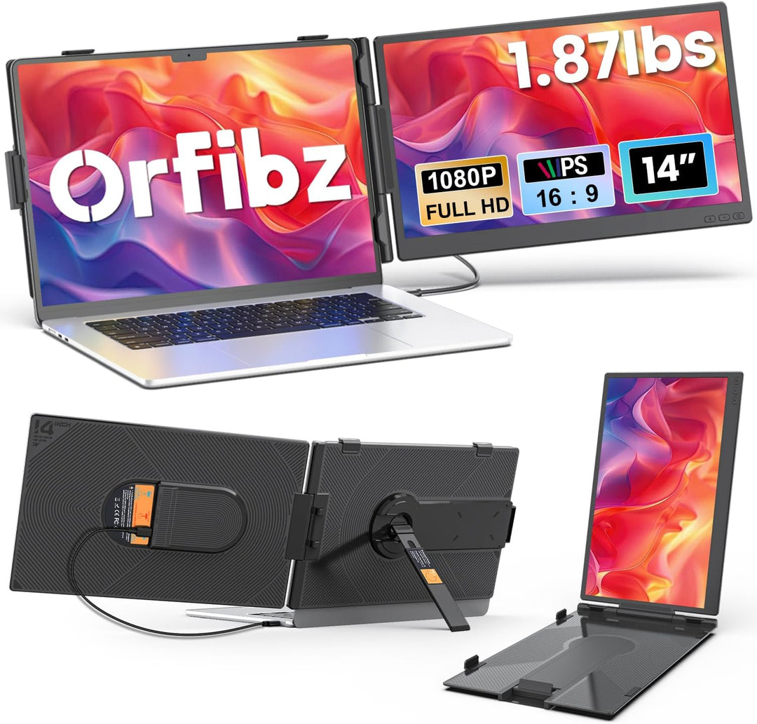 Extensor de pantalla para portátil de 1.87 libras, ultraportátil y...