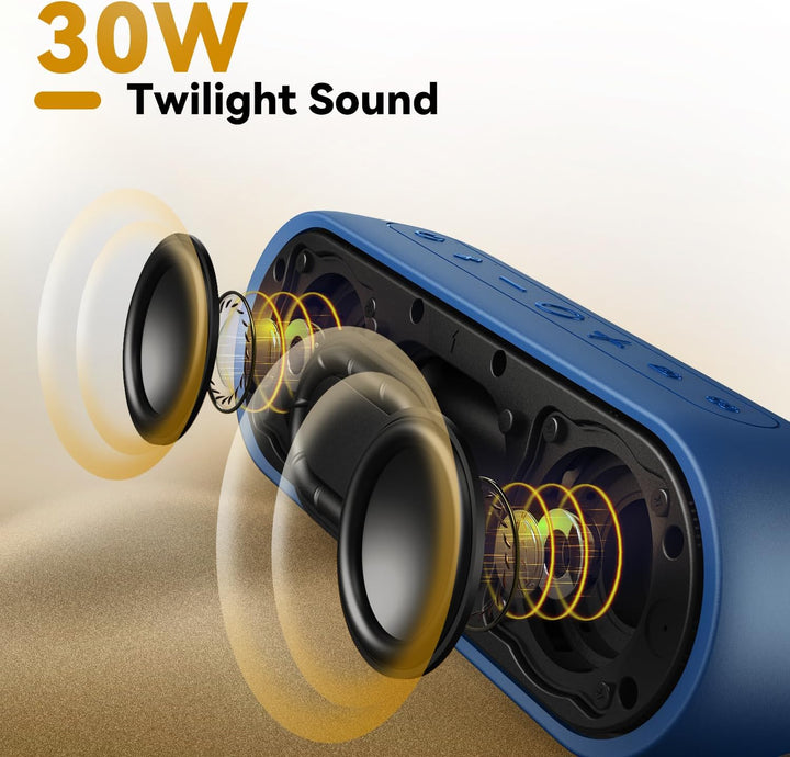 Tribit Altavoz Bluetooth portátil XSound Plus 2, altavoz inalámbric...