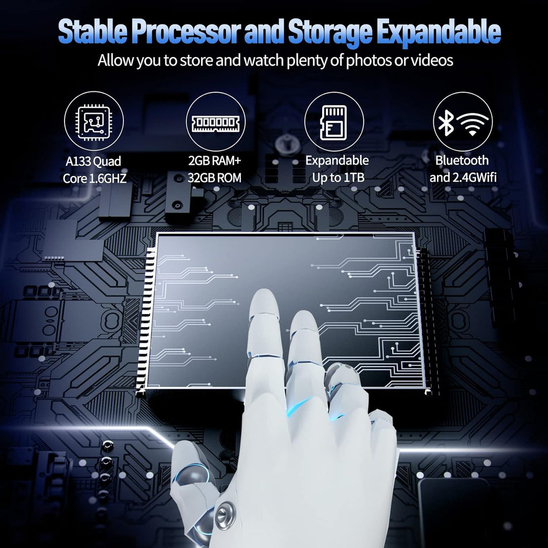 NEWISION Tablet Android de 10 pulgadas, 32 GB de almacenamiento, cu...