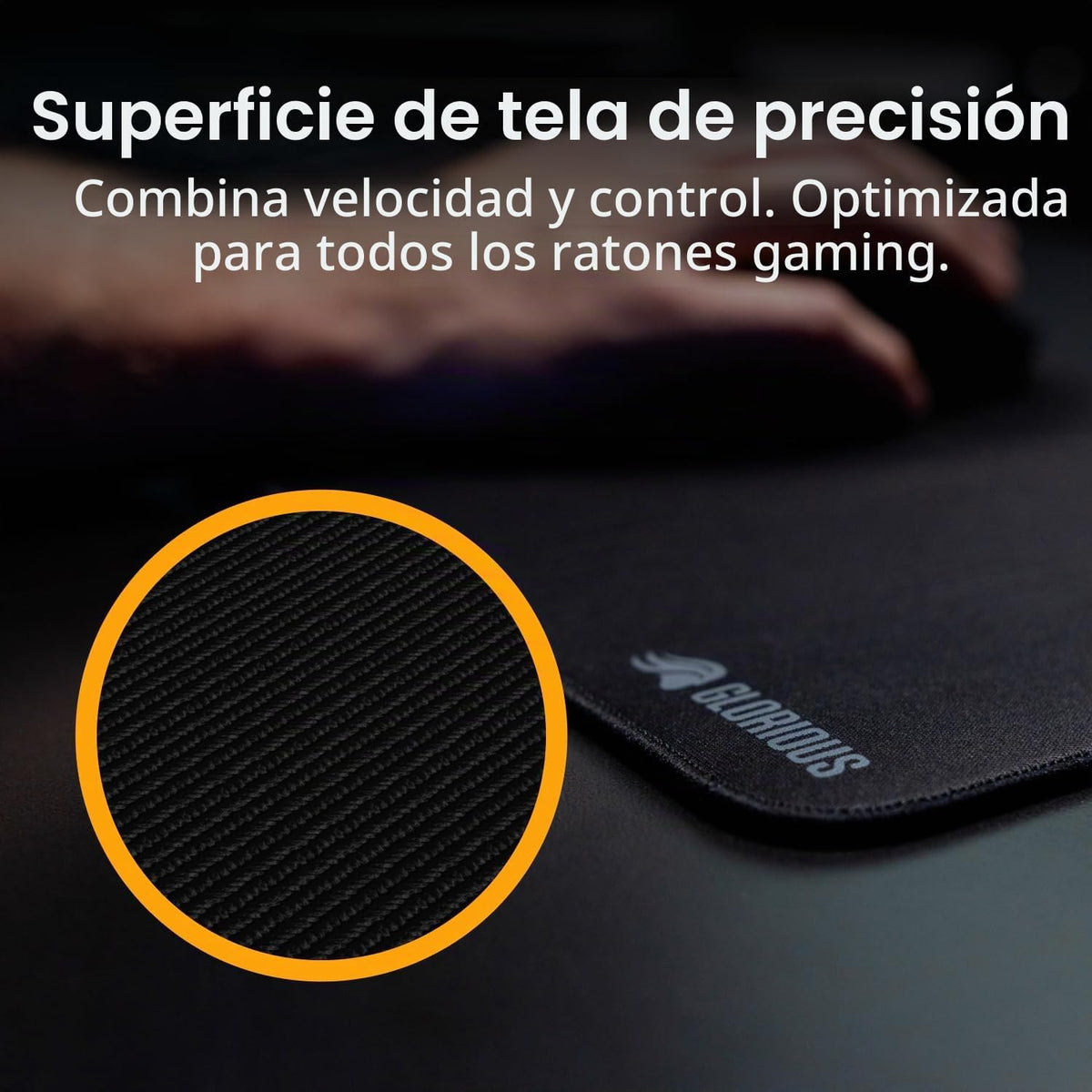 Glorious Alfombrilla de mouse para juegos GMP 2 – XXL – Alfombrilla de