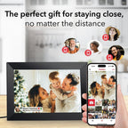 FRAMEO - Marco de fotos digital, marco de fotos digital de 10.1 pulgadas