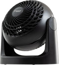 IRIS USA WOOZOO Ventilador de escritorio pequeño, inclinación verti...