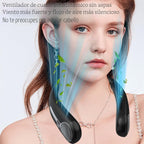 Ventilador de cuello portátil, manos libres, ventilador personal si...