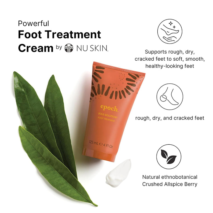 Nu Skin Epoch Sole Solution Tratamiento para pies | Crema hidratant...