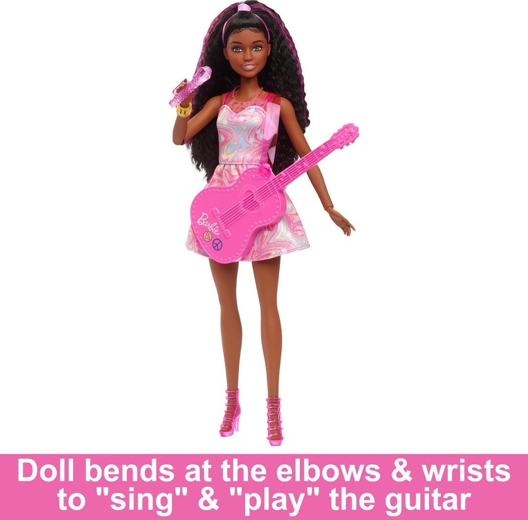 Barbie Muñeca del 65º Aniversario y 10 Accesorios, Set Estrella Pop...