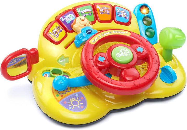 VTech Gira y aprende conductor amarillo