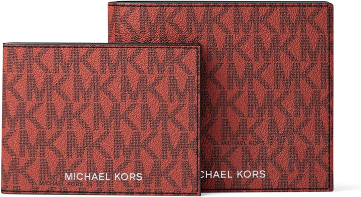 Michael Kors Cartera Billetera con pasaporte para hombre Greyson