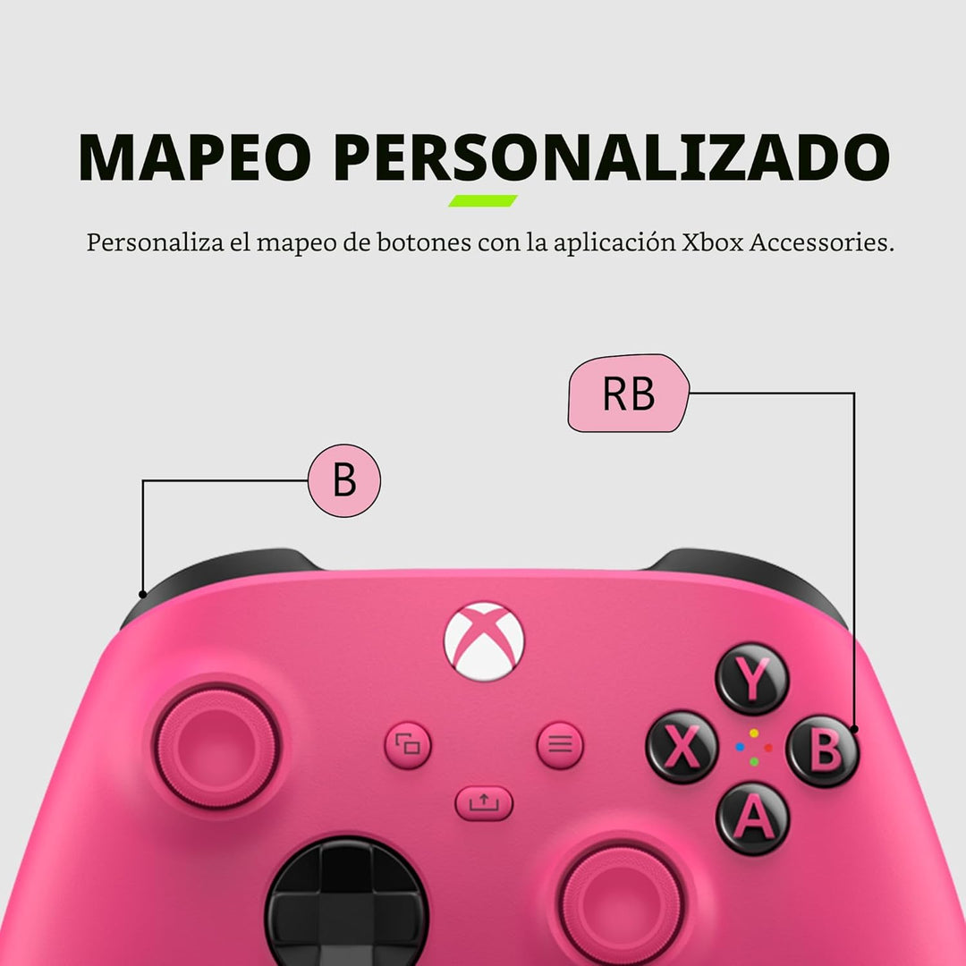 Xbox Wireless Gaming Controller (2025) \u2013 Deep Pink \u2013 Play...