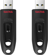 SANDISK SDCZ48-064G-GAM462 - Paquete de 2 unidades flash Ultra USB...