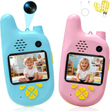 Walkie Talkies de video para niños con cámaras duales