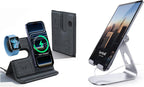 Lamicall Estación de carga 3 en 1 para Apple y Tablet Stand