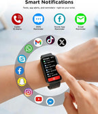 Reloj inteligente rastreador de fitness para hombres y mujeres