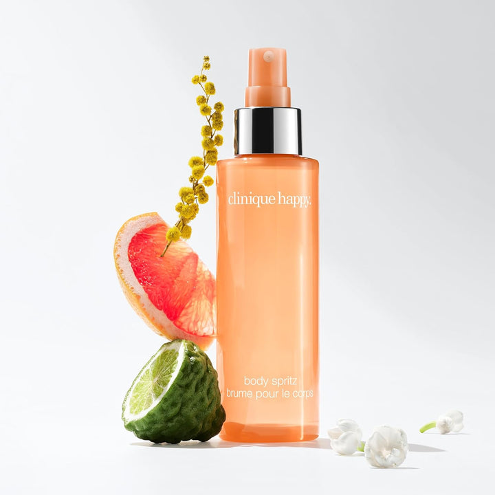 Clinique Happy Body Spritz | Notas de pomelo, bergamota, flor de bo...