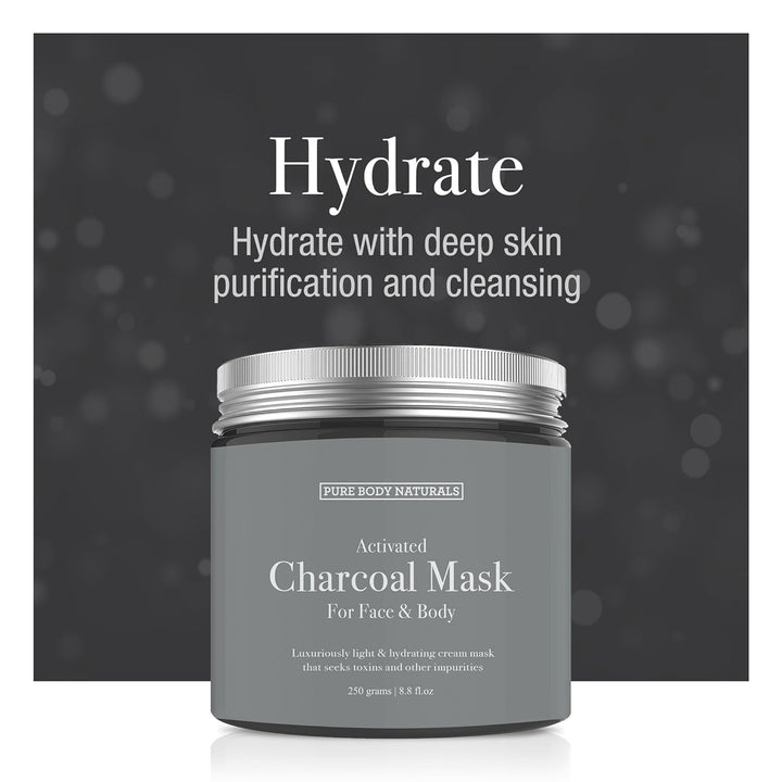 Pure Body Naturals Juego de regalo de máscara facial, incluye másca...