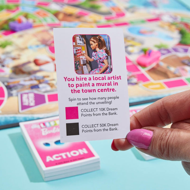 Hasbro Games The Game of Life Barbie Juego de mesa A