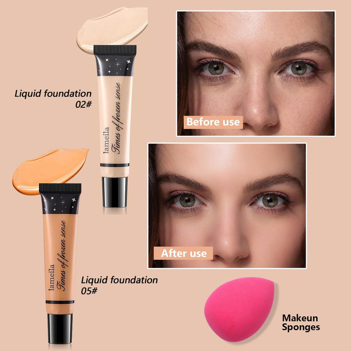 Delymol Kit de maquillaje todo en uno para adolescentes \u2013 Somb...