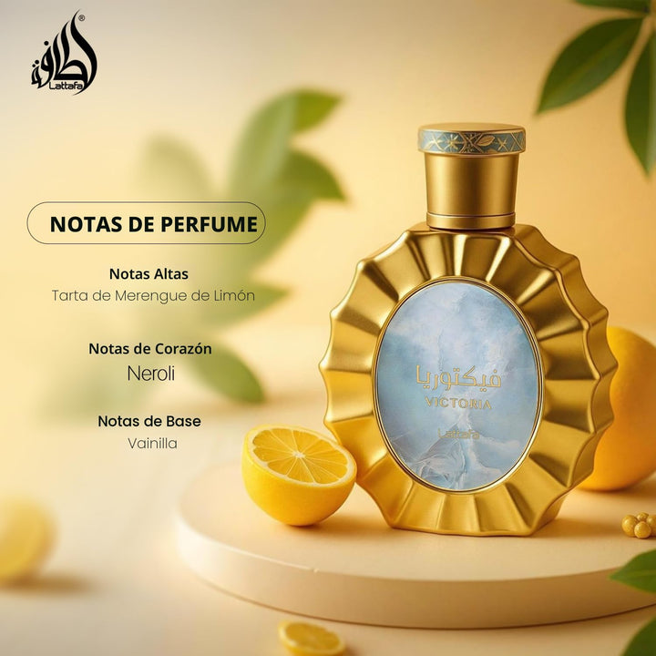 Lattafa Victoria para Mujeres Eau de Parfum en Spray, 3.4 Onzas \/...