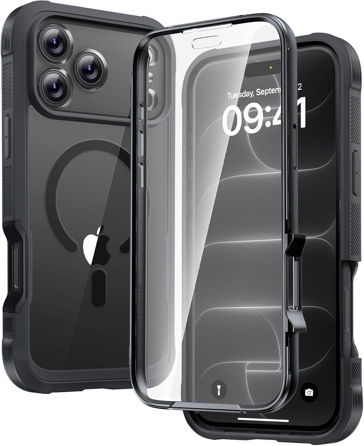 Diaclara Funda magnética y protector de pantalla para iPhone 18 Pro Max