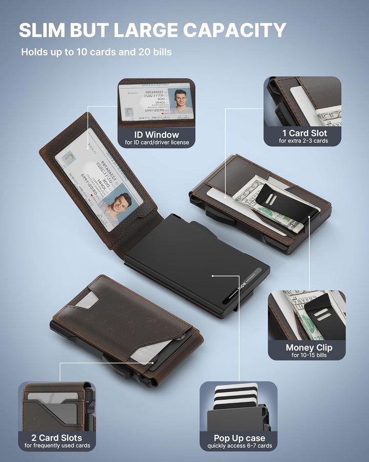 typecase Cartera táctica para hombres portador de tarjetas: estuche...