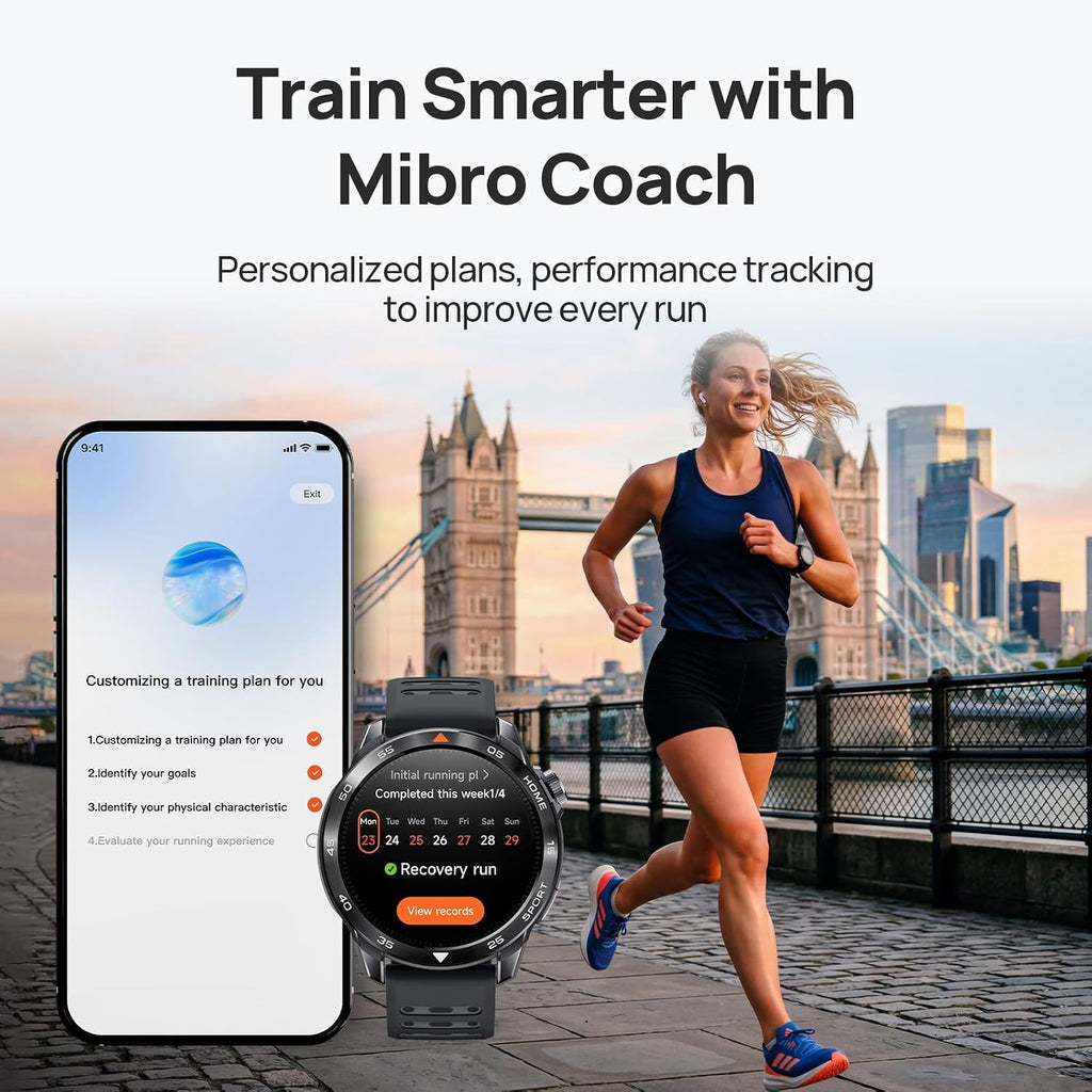 Mibro GS Pro2 - Reloj inteligente GPS de 1.890 in con doble banda GNSS y