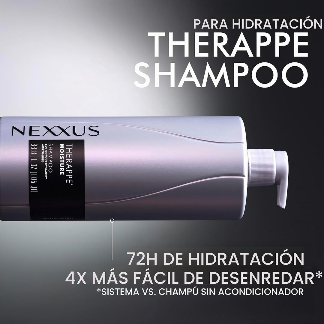 Champú hidratante Nexxus Therappe Ultimate Moisture para cabello se...