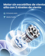 Gaiatop - Mini ventilador portátil, ventilador de mano recargable U...