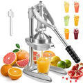 Exprimidor manual, prensa fácil del jugo del acero inoxidable del apretón para las frutas cítricas