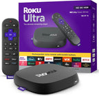 Roku Ultra - Ultimate Streaming Player (renovado) - Dispositivo de transmisión 4K para TV con HDR10+, Dolby Vision y Atmos - Bluetooth y Wi-Fi 6 - Control remoto por voz recargable Pro con botones
