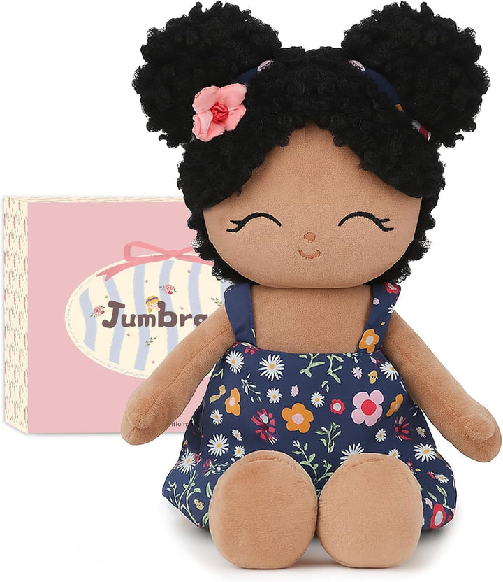 Jumbrace Muñeca de bebé suave de 16 pulgadas, muñeca de trapo para...