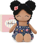Soft negro Baby Doll Toys 16" African American Baby Rag Doll Gifts