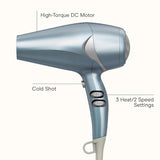 Secador de pelo Infiniti PRO CONAIR con difusor y concentrador, sec...